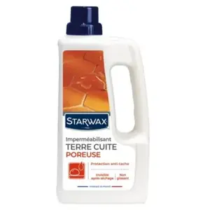 Protection anti-tache invisible pour tomettes et terres cuites Starwax pas cher