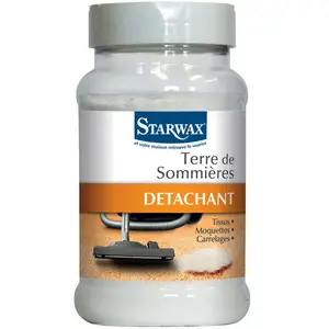 Détachant pour tissus/moquette STARWAX Terre de Sommières 200GR pas cher