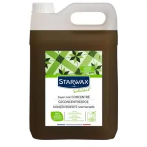 Starwax Savon noir à l'huile d'olive Starwax 5L pas cher