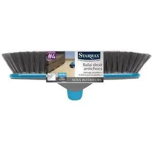 Comparateur de prix : STARWAX Balai droit contours antichocs - Sols intérieurs
