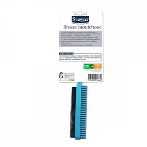 STARWAX Brosse textile en caoutchouc pas cher