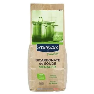 Comparateur de prix : Starwax Bicarbonate de soude menager starwax soluvert ecodetergent 1kg