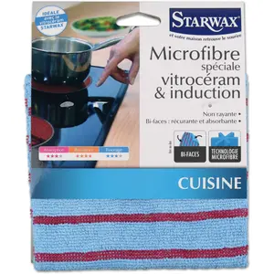 Starwax - Microfibre microfibre Spéciale vitrocéramique et induction pas cher