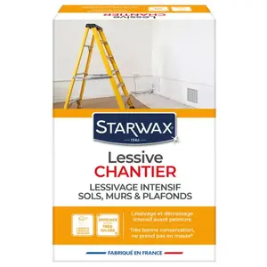 Lessive chantier pour le lessivage intensif 1,4kg STARWAX pas cher