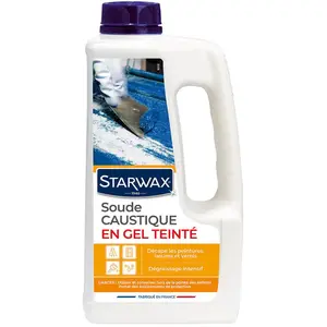 STARWAX Soude caustique en gel 1L pas cher