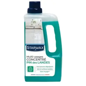 Comparateur de prix : Nettoyant parfumé pin des Landes Starwax - Flacon 1 l