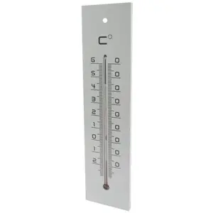 Stil - Thermomètre en médium contemporain Gris - 30 cm pas cher