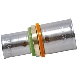 Comparateur de prix : CENTRALE BRICO Raccord droit à sertir laiton D.20 pour tube en per TU