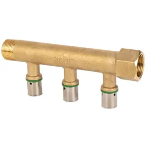 Comparateur de prix : Collecteur 3 sorties - MF 3/4 - Avec départ à sertir Ø 16 mm - Riquier