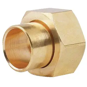 RIQUIER Manchon fer cuivre droit 2p F-douille laiton +joint - 359GCU 20X27 - 16 pas cher