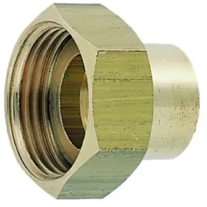 Raccord laiton droit 2 pièces à souder - F 3/4' - Ø 18 mm - Riquier