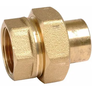 Comparateur de prix : Raccord union laiton droit à souder - F 1'1/2 - Ø 40 mm - Riquier