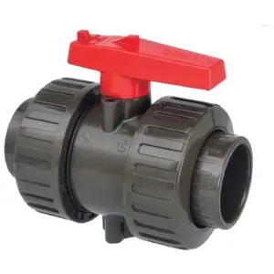Girpi - Vanne à bille double union pvc hta diamètre 25 pas cher