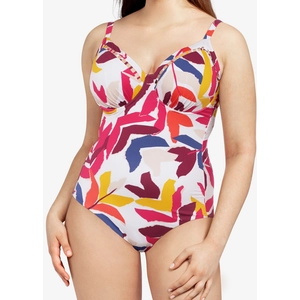 Chantelle - Maillot de bain 1 Pièce enveloppant Native Summer imprimé ... pas cher