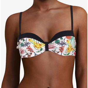 Chantelle - Haut de maillot de bain coques corbeille Memory Flowers im... pas cher
