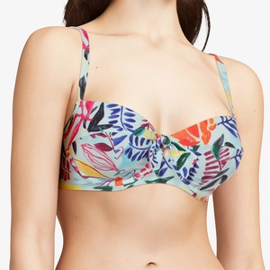 Passionata - Haut de maillot armatures corbeille Jaia multicolore T.90D pas cher
