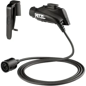 Desconocido Petzl Câble d'extension et Clip Ceinture pour NAO+, Noir, Taille unique pas cher