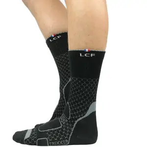 Chaussettes hautes LCF Outdoor Trekker Gris 43/46 153129419I-Gris