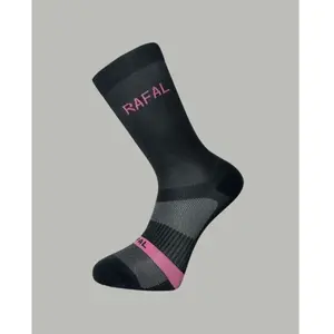 Chaussettes unisexe rafal mercoux gris rose pas cher