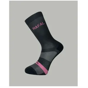 Chaussettes unisexe rafal mercoux gris rose pas cher