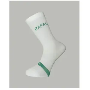 Chaussettes unisexe rafal mercoux blanc vert pas cher