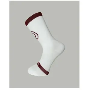 Chaussettes unisexe rafal ventoux blanc bordeaux pas cher