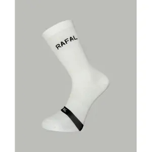 Chaussettes unisexe rafal mercoux blanc noir pas cher
