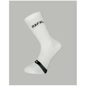 Chaussettes unisexe rafal mercoux blanc noir pas cher
