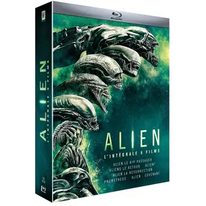 Comparateur de prix : 20th Century Fox Alien L'intégrale Coffret des 6 films Blu-ray