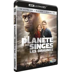 20th Century Fox La Planète des Singes : Les origines Blu-ray 4K Ultra HD pas cher