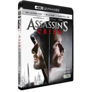 Comparateur de prix : 20th Century Fox assassin's creed blu ray 4k ultra HD = blu ray + digital HD