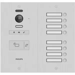 Platine de rue pro 8 noms - WelcomeHive 2 - Philips - 531063 -