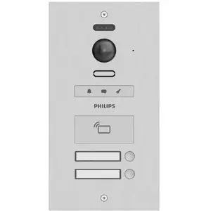 Philips WelcomeHive Pro 2 Interphone vidéo Wi-Fi Station extérieure aluminium