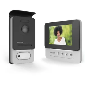 Philips Visiophone Welcome Eye Compact - 2 fils - Set complet - 480x272px pas cher