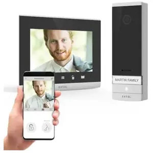 Comparateur de prix : AVIDSEN Visiophone filaire et connecté avec qr Code - Connect 2 Extel 720324 -