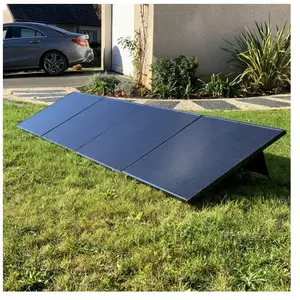 Kit de 4 panneaux solaires plug and play connectés 400 watts Avidsen Home - pose au sol - Soria - pas cher