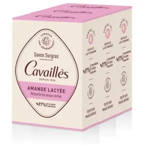 Comparateur de prix : ROGE CAVAILLES Rogé Cavaillès Savon Surgras Amande Lactée 3x200 Grammes