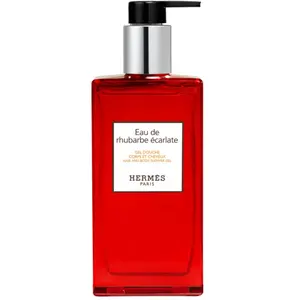 Comparateur de prix : Eau de rhubarbe écarlate - Gel douche corps et cheveux-200ml HERMÈS