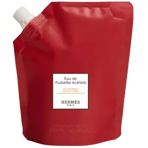 Hermès - Eau De Rhubarbe Écarlate Recharge Gel Moussant Mains & Corps ... pas cher
