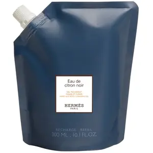Eau de citron noir - Recharge gel moussant mains et corps-300ml HERMÈS pas cher
