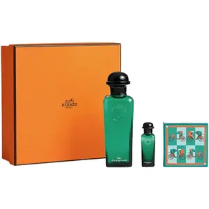 Coffret Eau d'Orange Verte - Eau de Cologne Vapo.100ml-100ml HERMÈS pas cher