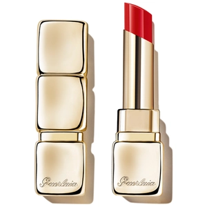 Comparateur de prix : Guerlain - Kisskiss Shine Bloom Rouge Brillant 95% D'ingrédients D'origine Naturelle 709 Petal Red - 3,2g