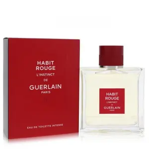 Habit Rouge L'Instinct - Guerlain Eau De Toilette Intense Spray 100 ml pas cher
