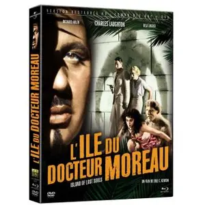 Elysée L'île du docteur Moreau Combo Blu-ray DVD pas cher
