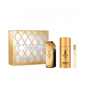 Perfume pour hommes Set Paco Rabanne 1 million de 3 pièces pas cher