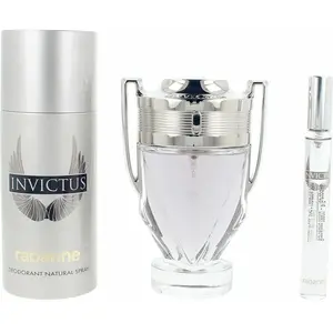 Ensemble de parfum pour hommes Paco Rabanne Invictus pas cher