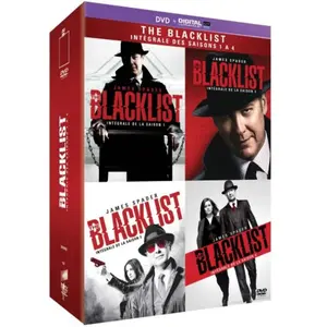 SPHE The Blacklist Saisons 1 à 4 DVD