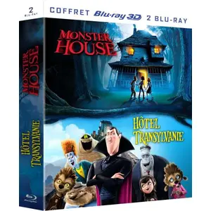 SPHE Hôtel Transylvanie - Monster House Coffret 2 Blu-Ray 3D pas cher