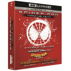 Comparateur de prix : SPHE Coffret Spider-Man L'intégrale de 8 Films Blu-ray 4K Ultra HD