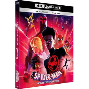 Comparateur de prix : Sony Pictures Home Entertainment Spider-Man : Across The Spider-Verse Blu-ray 4K Ultra HD